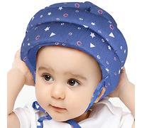 IULONEE Baby Helmet Infant Head Protector Adjustable Protective Hat Headgear Helmet for Toddler Learning to Climb Walk(Starry Blue)