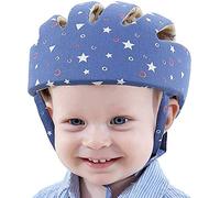 IULONEE Helmets for Toddler, Baby Helmet Toddler Protective Hat Adjustable Baby Head Protector for Infant Walking Crawling Starry Blue