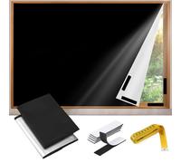 IULONEE Portable Blackout Blinds 300x145cm Sunshade No Drill Stick On Curtains Temporary Window For Bedroom, Nursery, Loft, Travel