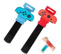 iulrtba Wrist Bands Compatible with Just Dance 2025 2024 2023 2022 2021 and for Zumba Burn It Up, Adjustable Elastic Dance Straps for Switch & Switch OLED Controller, 2 Pack for Adults and Kids
