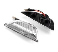 IUNBTFG Dynamic Side Light Car Dynamic Scroll Turn Signal Light Rear Mirror Indicator Sequential Indicator Compatible With Opel For Mokka 2012-2016(White)