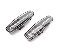 IUNBTFG Dynamic Side Light Dynamic Turn Signal Lights Flowing Rearview Side Mirror Indicator Sequential Blinker Repeater Lamp Compatible With Nissan For Fuga(White)