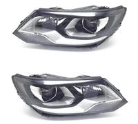 IUNBTFG Front Headlights Assembly Compatible With VW For Tiguan 2013 2014 2015 2016 2017 2pcs Front Left Right Bumper Headlight Headlamp Head Light Head Lamp