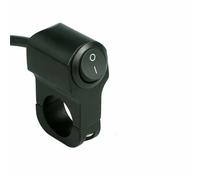 IUNBTFG Motorcycle fog light switch 22-23mm/0.78 Inch-0.90 Inch Motorcycle Controls Switch Spotlight Foghead Lights Button Motorbike Handlebar Switch Electronicsaccessories(Black 2line)