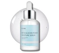 IUNIK Beta-Glucan Power Deep Moisture Vegan Serum - 400,000 ppm Intense Hydration Mushroom Yeast Extracts - Dry Mature Sagging Sensitive Skin Cell Regenerating Lifting (50ml)