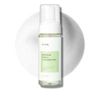 IUNIK Centella Bubble Foaming Vegan Facial Cleanser - Naturally-Derived Tea Tree Extracts Centella Asiatica Extract 69% Soothing Moisturizing Exfoliating Removes Pore Blackheads Whiteheads (150ml)