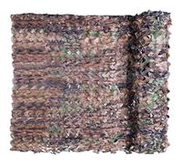 iunio Camouflage Netting, Camo Netting Camouflage Net Bulk Roll Army Camouflage Netting Lightweight Camo Net for Decorations, Hunting, Camping, Shooting, Car Cover, Sunshade(Bionic Tree 1.5Mx2M)