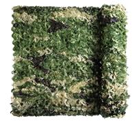 iunio Camouflage Netting, Camo Netting Camouflage Net Bulk Roll Army Camouflage Netting Lightweight Camo Net for Decorations, Hunting, Shooting, Car Cover, Sunshade(5 Color Woodland, 1.5m*10m)