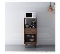 IUokLU Accent Cabinet Solid Wood Sideboard Living Room Glass Storage Pantry Cabinet Entryway Against the Wall Multifunctional Storage Wine Cooler Buffet Cabinet(Original Wood)