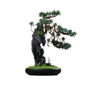 IUokLU Artificial Bonsai Tree Living Room Decorative Plants Simulation Desktop Feng Shui Ornaments Green Bonsai High-grade Interior Decoration Simulation Tree Artificial Tree