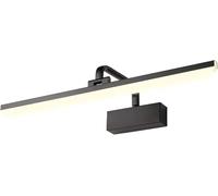 IUokLU European Style LED Mirror Front Light Waterproof Bathroom Dresser Makeup Lamp Wall Light for Home Toilet Cabinet Bedside Black Mirror Light LED Chandelier,One Color-51cm
