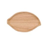 IUokLU Fruit Basket Modern Tea Tray Candy Plate Breakfast Solid Wood Creative Storage Irregular Dried Cashew Afternoon Coffee Cup (B)