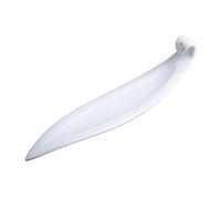 IUokLU Incense Burner Ceramic Incense Insert Creative Simple Leaf Shape Incense Seat Bedroom Living Room Incense Holder Incense Holder