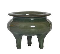 IUokLU Incense Burner Incense Burner, Ceramic Incense Holder for Cone/Coil/Sticks, Porcelain Censer Buddhism Incense Holder for Home Office Teahouse Yoga Temple Decor Incense Holder