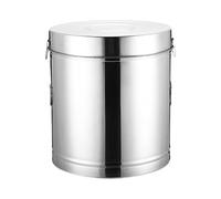 IUokLU Insulated Beverage Dispenser and Airtight Storage Containers for Kitchen Organisation - Stainless Steel Stock Pot for Flour, Cereal, Rice - Insect and Moisture Proof(10kg)