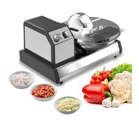 IUokLU Multifunction Meat Bowl Cutter, Mixer Commercial Electric Multi Function Chopper Food Shredder Processor Meat Bowl Cutter