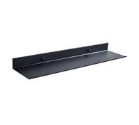 IUokLU Multifunctional Floating Shelves Bathroom Shelf Black Shower Caddy Shelf for Storage Shower Gel Organizer Shelf Kitchen Wall Mounted Holder/Black/40Cm(Black 30Cm)