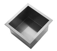 IUokLU Red Embedded Stainless Steel Shower Shelf - Waterproof Wall Storage for Bathroom, Living Room, Wet Room - Perfect for Shampoo, Soap & Toiletries - Durable & Stylish Design (Red 20x18x12CM)