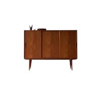 IUokLU Storage Cabinets 160x42x120cm Retro Style Solid Wood Sideboard Nordic Storage Porch Cabinet Entrance Hall Multi-function Shoe Living Room Bar Cabinet