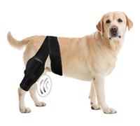 IUOUTG Dog Knee Brace For Leg, Adjustable Dog Hip Knee Leg Brace, Better Recovery For Pet With Torn ACL And Reduce Muscle Sore
