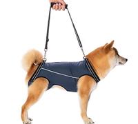 IUOUTG Dog Lift Harness Dog Sling for Large Dogs Pet Support Harness with Padded Breathable Straps Adjustable Dog Full Body Harness for Old Disabled Dogs Up and Down Stairs