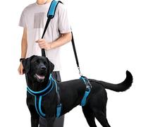 IUOUTG Dog Lift Harness Full Body Dog Support Sling with Handle & Adjustable Shoulder Sling Elderly Dog Carry Sling Pet Mobility Harness for Large Medium Small Dogs Walk