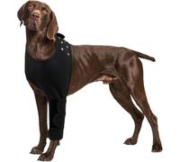 IUOUTG Dog Sleeves For Wounds Front Legs, Adjustable Pet Recovery Sleeve After Surgery, Prevent Licking Wound Elbow Brace Protector For Large Dogs