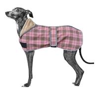 IUOUTG Dog Winter Four Legged Coat for Italian Greyhound, Reflective Warm Fleece Dog Jacket, Soft Adjustable Outdoor Pet Apparel for Large Dogs