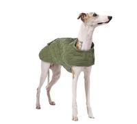 IUOUTG Italian Greyhound Dog Winter Coat, Windproof Warm Dog Vest Snow Jacket With Adjustable Features, Cold Weather Whippet Clothes For Small Medium Dogs
