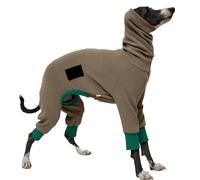 IUOUTG Lightweight Dog Sweater For Whippet & Italian Greyhound, Stretchy Turtleneck Onesie, Soft Four Legged Winter Dog Clothes For Daily Wear