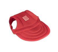 IUOUTG Puppy Dog Hat Dog Sun Hat with Ear Holes Breathable Adjustable Dog Hat Fashion Summer Solid Kitten Sunscreen Sun Hat for Medium Small Dogs