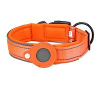 IUOUTG Tracker Dog Collars For Small Dogs Reflective Tracker Pet Cat Positioning Collar With Quick Release Metal Buckle For Outdoor