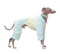 IUOUTG Winter Greyhound Hoodie Onesies Cold Weather Full Body Dog Coat With Four Legs Neck Warm Fleece Whippet Dog Pajamas