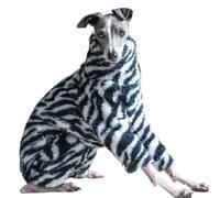 IUOUTG Winter Warm Fleece Dog Jumpsuit, Turtleneck Full Body Pet Pajamas for Italian Greyhound, Whippet Outfits for Small Medium Large Dogs
