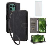 IUQXU RFID Wallet Phone Case for Fairphone 6 5G Black