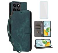 IUQXU RFID Wallet Phone Case for Honor 200 Smart 5G/Honor X7C Green
