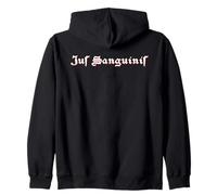 Ius Sanguinis Principle of Descent Nationality Citizenship Zip Hoodie