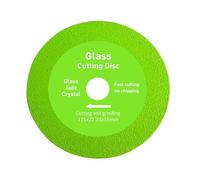 IUSOT 125mm Diamond Glass Cutting Disc, Ultra-Thin 1mm Blade for Angle Grinder, No-Chip Precision Tile Cutter, Fits 22.23mm Arbor