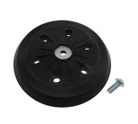 IUSOT 1Pcs 150mm/6inch Backing Pad, Hook & Loop Backing Pad with 6 Dust Extraction Holes, Compatible for Metabo Orbital Sander, for Metabo SXE 450 Bosch 27627