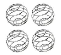 IUSOT 4 Pcs Protein Shaker Ball, Stainless Steel Shaker Ball, Protein Mixer Shaker Balls for Protein Blended Drinks Mixing Bottle Shaker Cup, Mixing Balls for Protein Shakes Formula