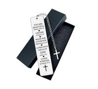 IUSOT Christian Bookmarks, Inspirational Christian Gifts for Women, Religious Gifts for Men and Women, Personalized Bible Verse Bookmarks for Baptism, Birthdays, and Religious Occasions