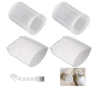 IUSOT Vacuum Filters Replacement Kit for Makita CL100/106/180 DCL180 - Includes 2 Pre-Filters and 2 Main Filters,1 Cleaning Brush, Replacement Kit Pre-filter Part 451208-3, Filter Part 443060-3