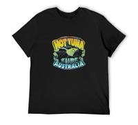 IUTffzr Hot Tuna Hypto Fish Mens T-Shirt Fashion Casual Unisex Black Tee 3XL