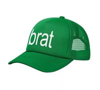 IUUGJEIX Baseball Cap Brat Tour Charli XCX Mesh Adult Fashion Sun Dad Breathable Polyester Sun Summer Trucker