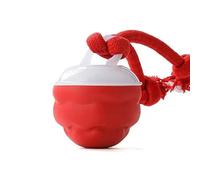 IUUWON Interactive Dog Toys, [Newly Upgraded] Interactive Dog Ball for Medium/Large Dogs, Automatic Moving Dogs Toy Wicked Ball for Boredom & Training, USB Rechargeable (RED)