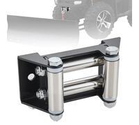 IUVWISN 4-7/8" Winch Roller Fairlead Guide for ATV UTV, 4 Way Universal 2000-3500 Lbs Heavy Duty Winch Cable Fairlead Accessories