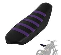 IUVWISN Dirt Bike Seat Cover Motorcycle Stripe Rubber Soft for Talaria Sting MX3/R MX4 MX5 PRO Electric Bike Ebike Purple