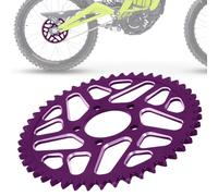 IUVWISN Dirt Bike Sprocket 48 Teeth Rear Chain Sprockets 420 / 48T for Surron Sur Ron Light Bee X S LBX Electric EBike Purple