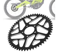 IUVWISN Dirt Bike Sprocket 54 Teeth Rear Chain Sprockets 420 / 54T for Surron Sur Ron Light Bee X S LBX Electric EBike Black