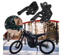 IUVWISN Footpegs Drop Bracket for Talaria Sting MX4 MX3 Foot Peg Brackets Aluminum CNC Original Footrests Pedal Drop Kit Six Adjustable Positions for Electric Dirt Bike